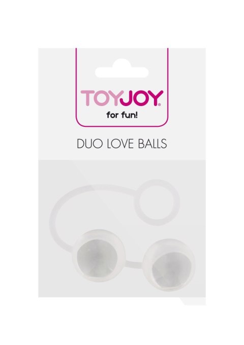 TOYJOY Duo Love Balls Transparent