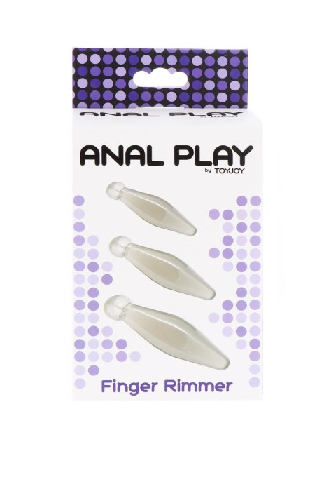 TOYJOY Finger Rimmer 3pcs Transparent