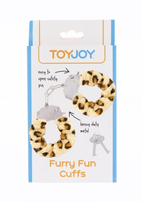 TOYJOY Furry Fun Cuffs Leopard