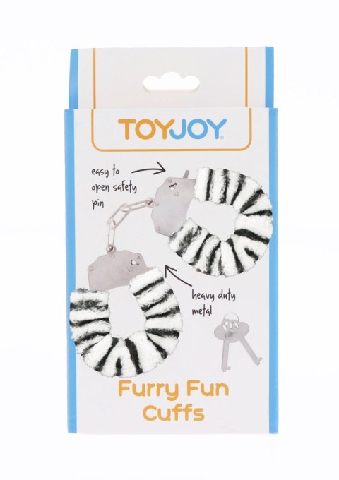 TOYJOY Furry Fun Cuffs Multicolor