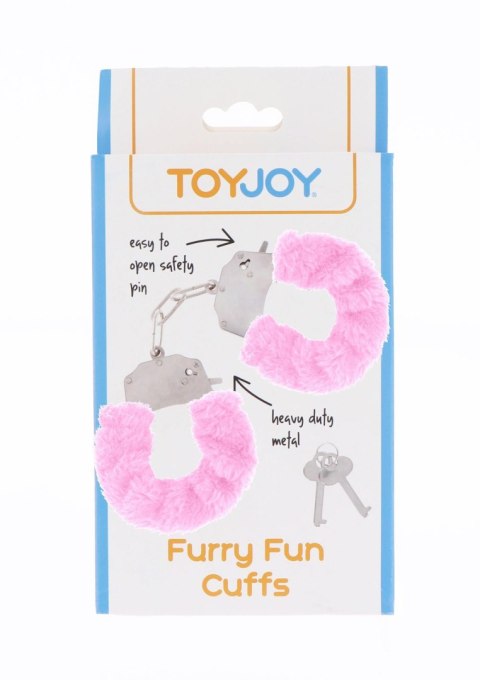 TOYJOY Furry Fun Cuffs Pink