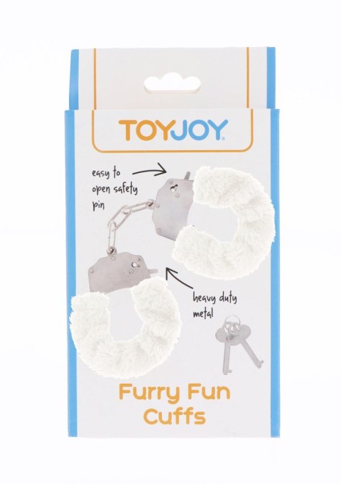 TOYJOY Furry Fun Cuffs White