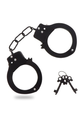 TOYJOY Metal Handcuffs Black