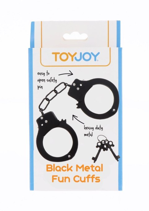 TOYJOY Metal Handcuffs Black