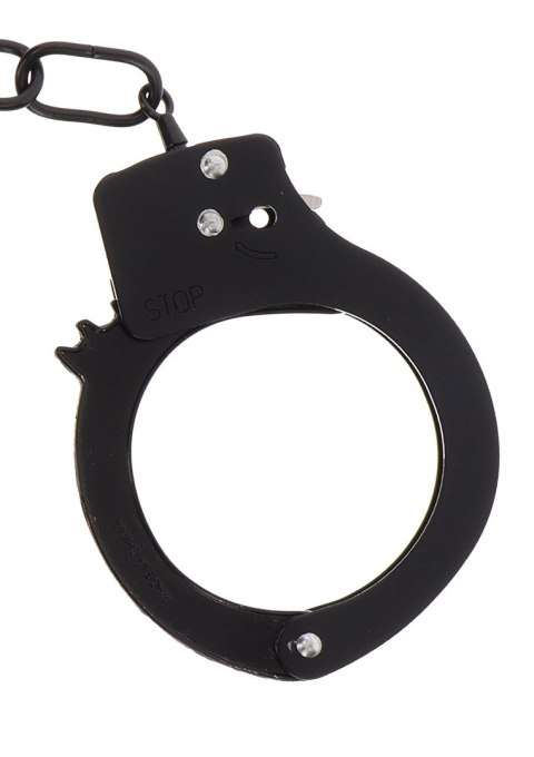 TOYJOY Metal Handcuffs Black