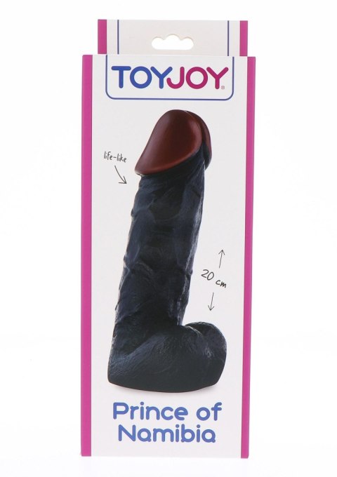 TOYJOY Prince Of Namibia 20 cm Dong Black