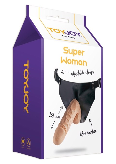 TOYJOY Superwoman Strap-On Light skin tone