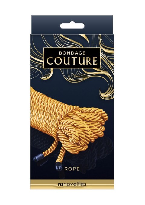 NS Novelties Bondage Couture Rope 7.5 Meter Gold