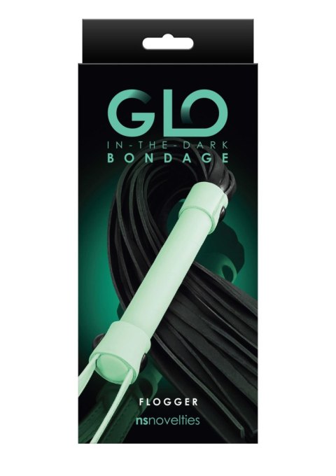 NS Novelties Glo Flogger Glow in the dark