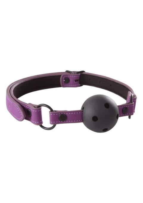 NS Novelties Lust Bondage Ball Gag Purple