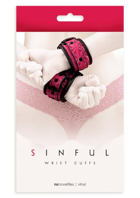 NS Novelties Wrist Cuffs Pink