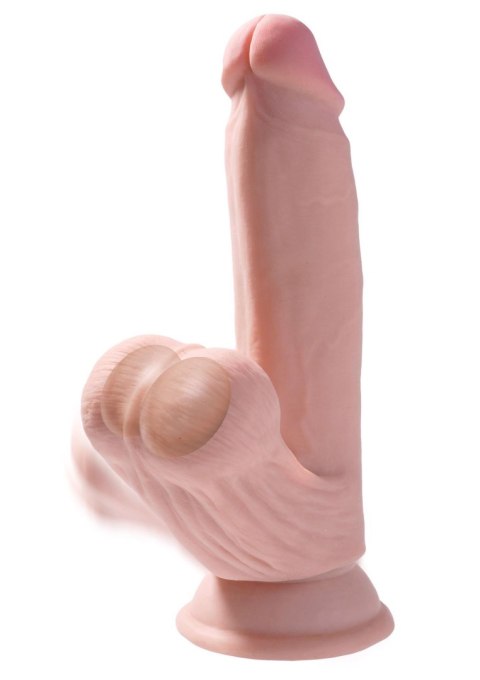 Pipedream 3D Cock Swinging Balls 7 inch Light skin tone