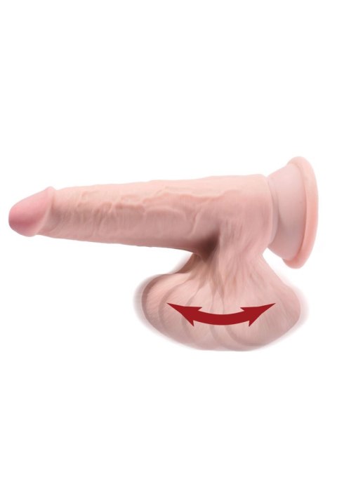 Pipedream 3D Cock Swinging Balls 7 inch Light skin tone