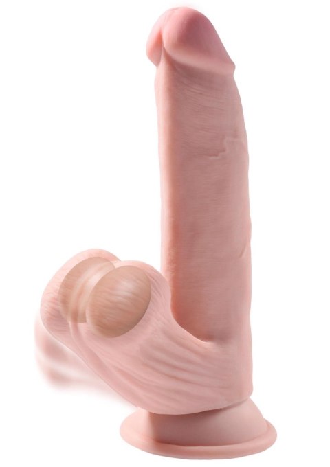 Pipedream 3D Cock Swinging Balls 8 inch Light skin tone