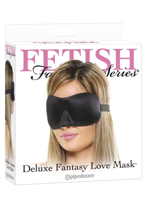 Pipedream Deluxe Fantasy Love Mask Black