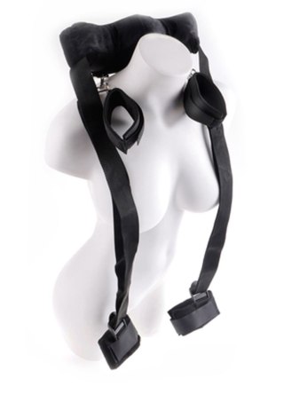 Pipedream Position Master With Cuffs Black