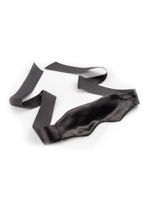 Pipedream Satin Blindfold Black