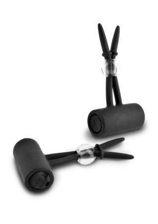 Pipedream Vibrating Nipple Lassos Black