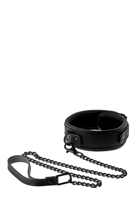 Dream Toys BLAZE COLLAR AND LEASH BLACK