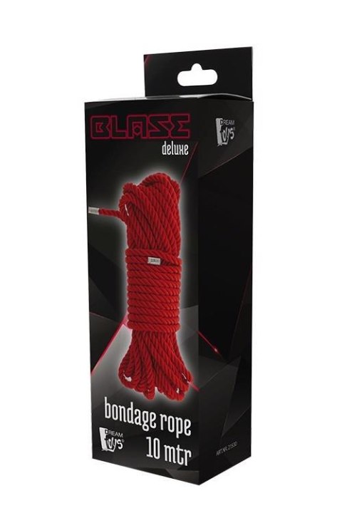 Dream Toys BLAZE DELUXE BONDAGE ROPE 10M RED