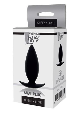 Dream Toys CHEEKY LOVE ANAL PLUG SMALL BLACK