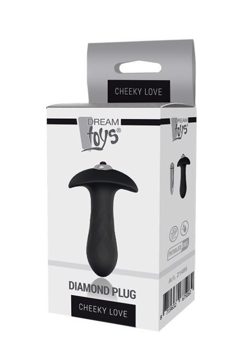 Dream Toys CHEEKY LOVE SINGLE SPEED DIAMOND PLUG