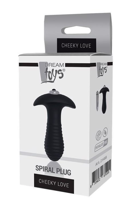 Dream Toys CHEEKY LOVE SINGLE SPEED SPIRAL PLUG