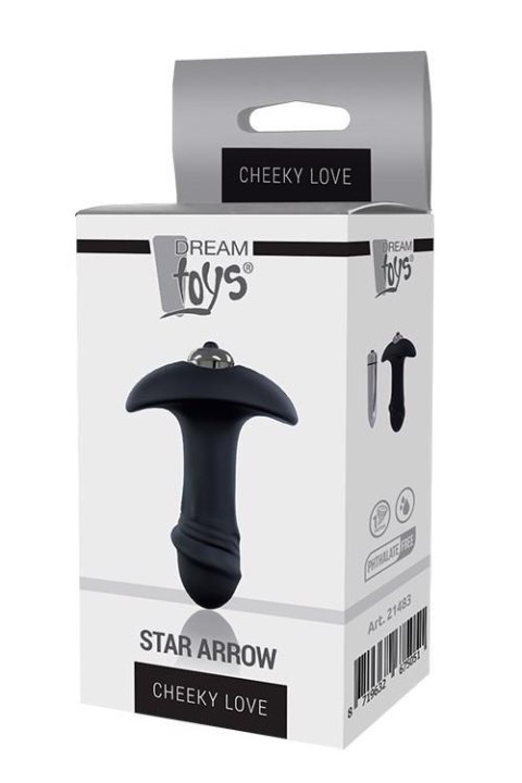 Dream Toys CHEEKY LOVE SINGLE SPEED STAR ARROW plug, korek analny