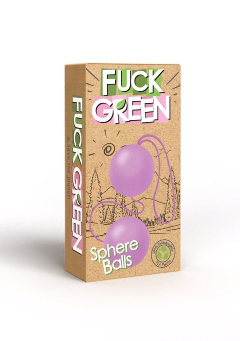 FUCK GREEN Sphere Balls Pink