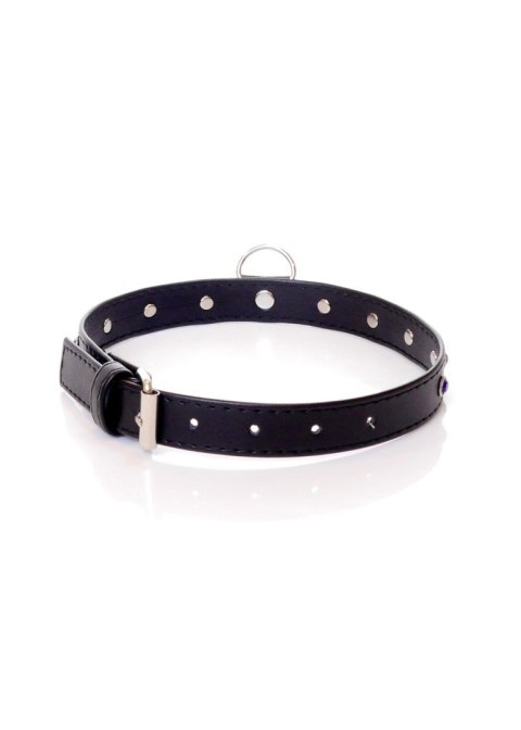 Fetish Boss Series Fetish Boss Series Collar - 2 cm navy blue crystal