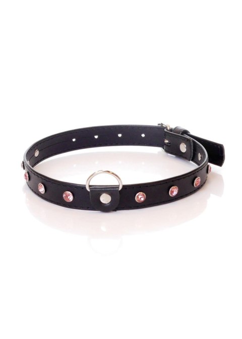 Fetish Boss Series Fetish Boss Series Collar - 2 cm pink crystal