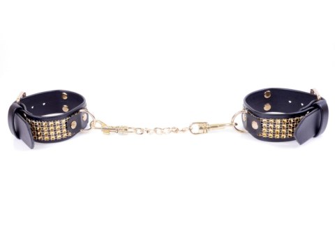 Fetish Boss Series Fetish Boss Series Handcuffs with cristals 3 cm Gold