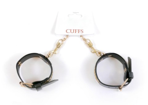 Fetish Boss Series Fetish Boss Series Handcuffs with cristals 3 cm Gold