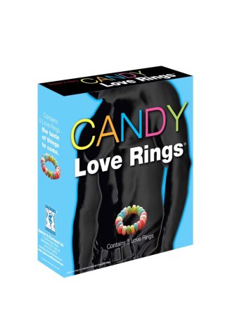 Spencer & Fleetwood Candy Love Rings 3pcs Assortment