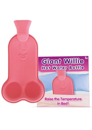 Spencer & Fleetwood Giant Willie Hot Water Bottle Pink