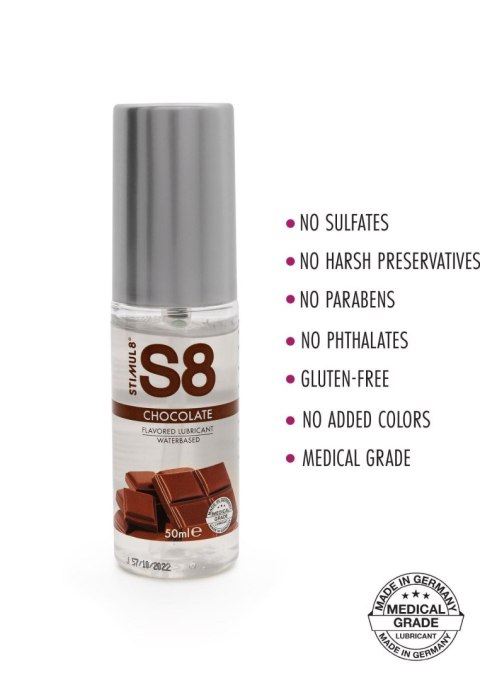 Stimul8 S8 S8 WB Flavored Lube 50ml Chocolate