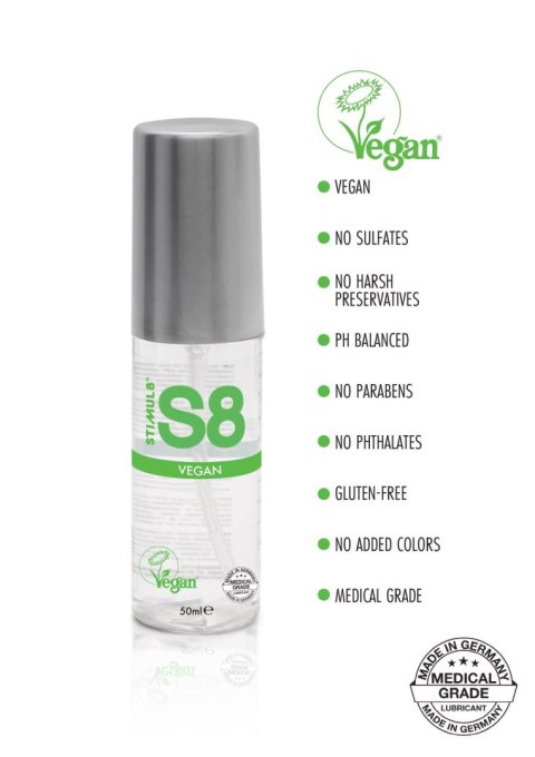 Stimul8 S8 S8 WB Vegan Lube 50ml Natural