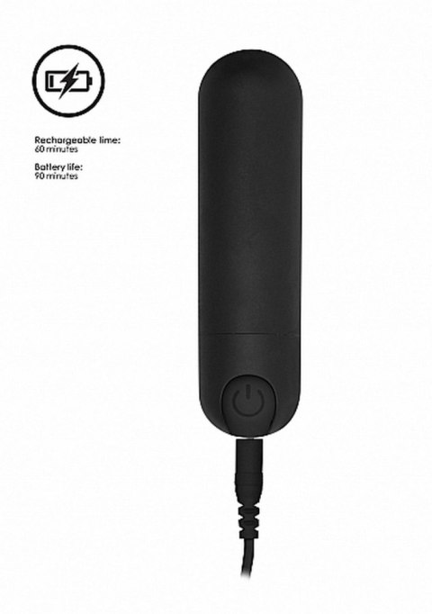 Be Good Tonight 10 Speed Rechargeable Bullet - Black