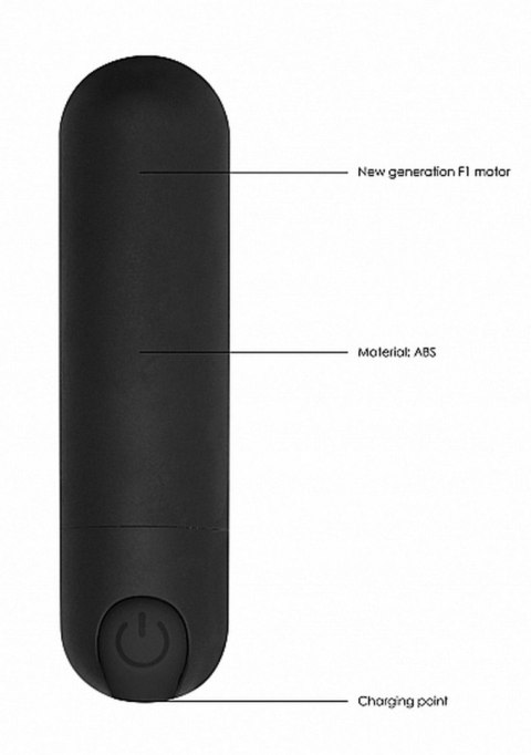 Be Good Tonight 10 Speed Rechargeable Bullet - Black