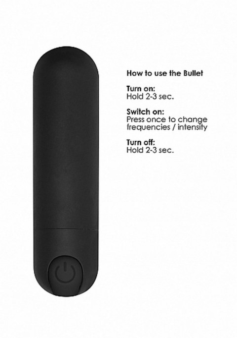 Be Good Tonight 10 Speed Rechargeable Bullet - Black