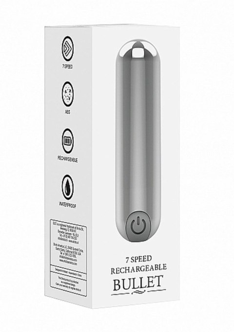 Be Good Tonight 10 Speed Rechargeable Bullet - Silver