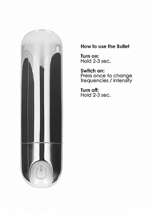 Be Good Tonight 10 Speed Rechargeable Bullet - Silver