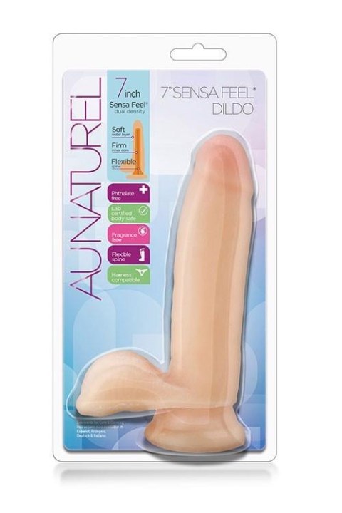 Blush AU NATUREL 7INCH SENSA FEEL DILDO BEIG