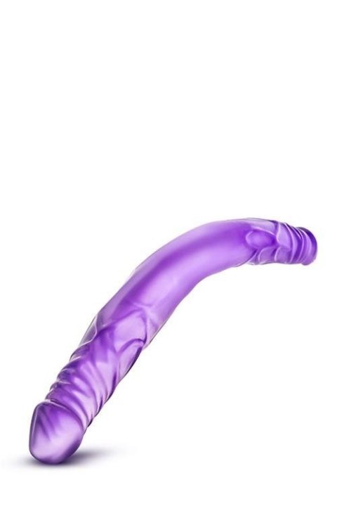 Blush B YOURS 14INCH DOUBLE DILDO PURPLE