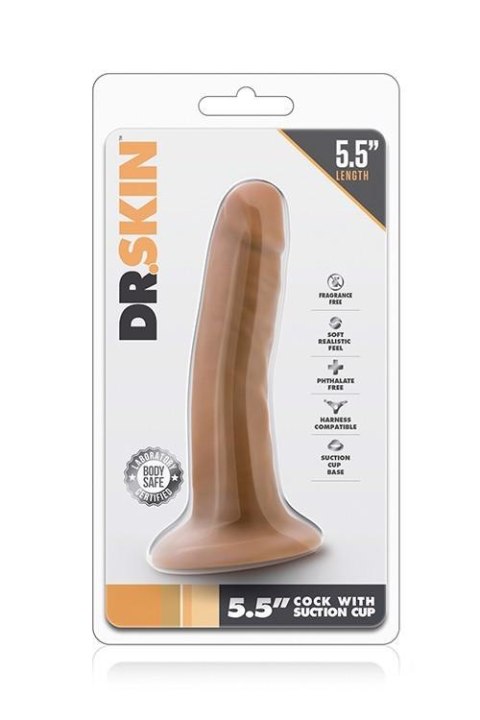 Blush DR. SKIN 5.5INCH COCK WITH SUCTION CUP