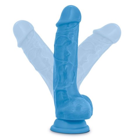 Blush NEO 7.5INCH DUAL DENSITY COCK W. BALLS