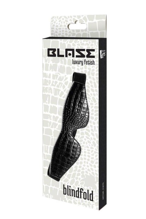 Dream Toys BLAZE BLINDFOLD CROCO BLACK