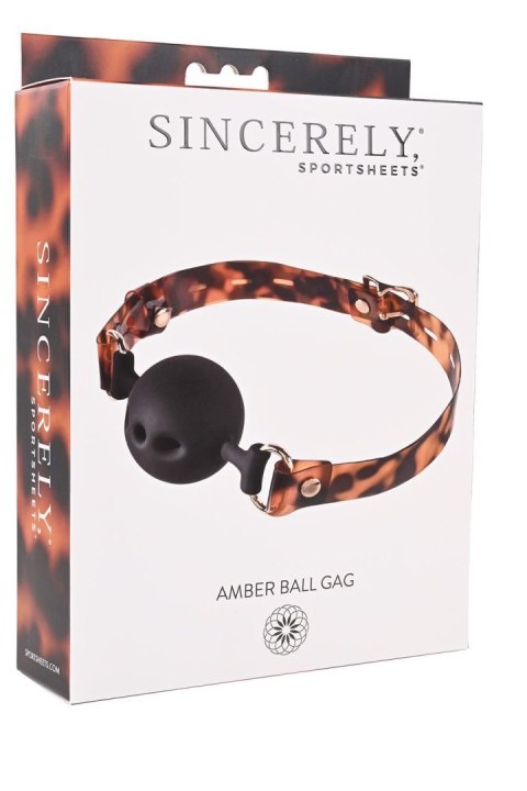 Sportsheets SPORTSHEETS AMBER BALL GAG