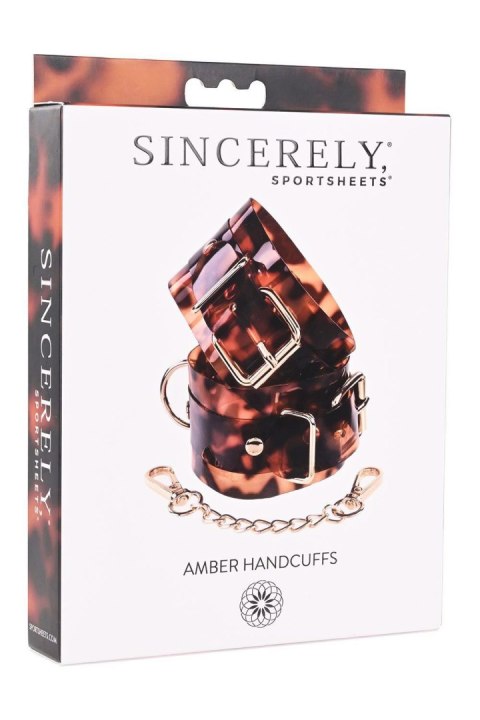 Sportsheets SPORTSHEETS AMBER HAND CUFFS