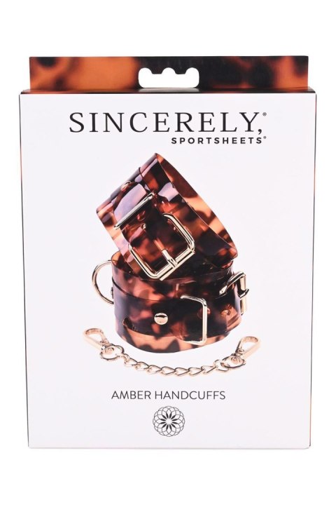 Sportsheets SPORTSHEETS AMBER HAND CUFFS